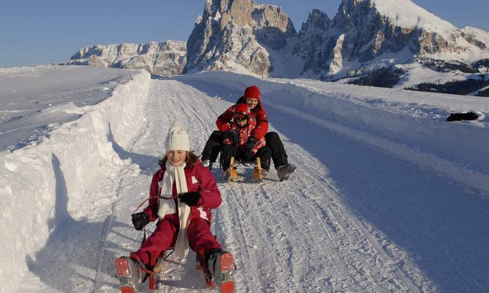 Es müssen nicht immer Bretter sein! Ein Winterurlaub in den Dolomiten hat viele Gesichter …